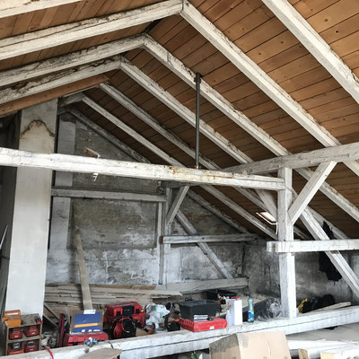 Schrannengasse 12 - Attic - before renovation